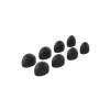 Loop Earplugs Loop Dream? Foam-Silicone Ear Tips - Black (Mixed Sizes)
